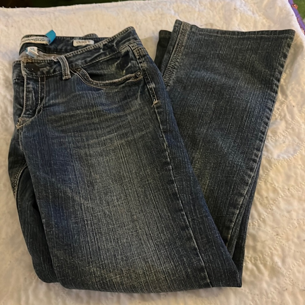 Aeropostale Kailey Skinny Flare, curvy lightly worn denim, so 5/6 regular
